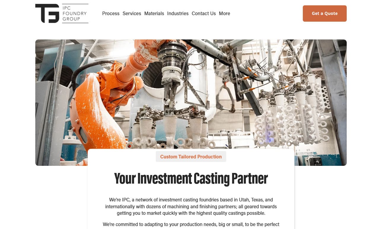 IPC Foundry Group, Inc. IPC Foundry Group, Inc.